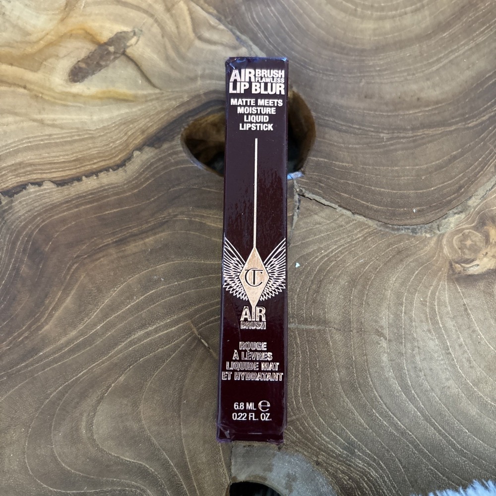 CHARLOTTE TILBURY AIRBRUSH LIP BLUR LIQUID LIPSTICK -WALK OF NO SHAME BLUR .22oz